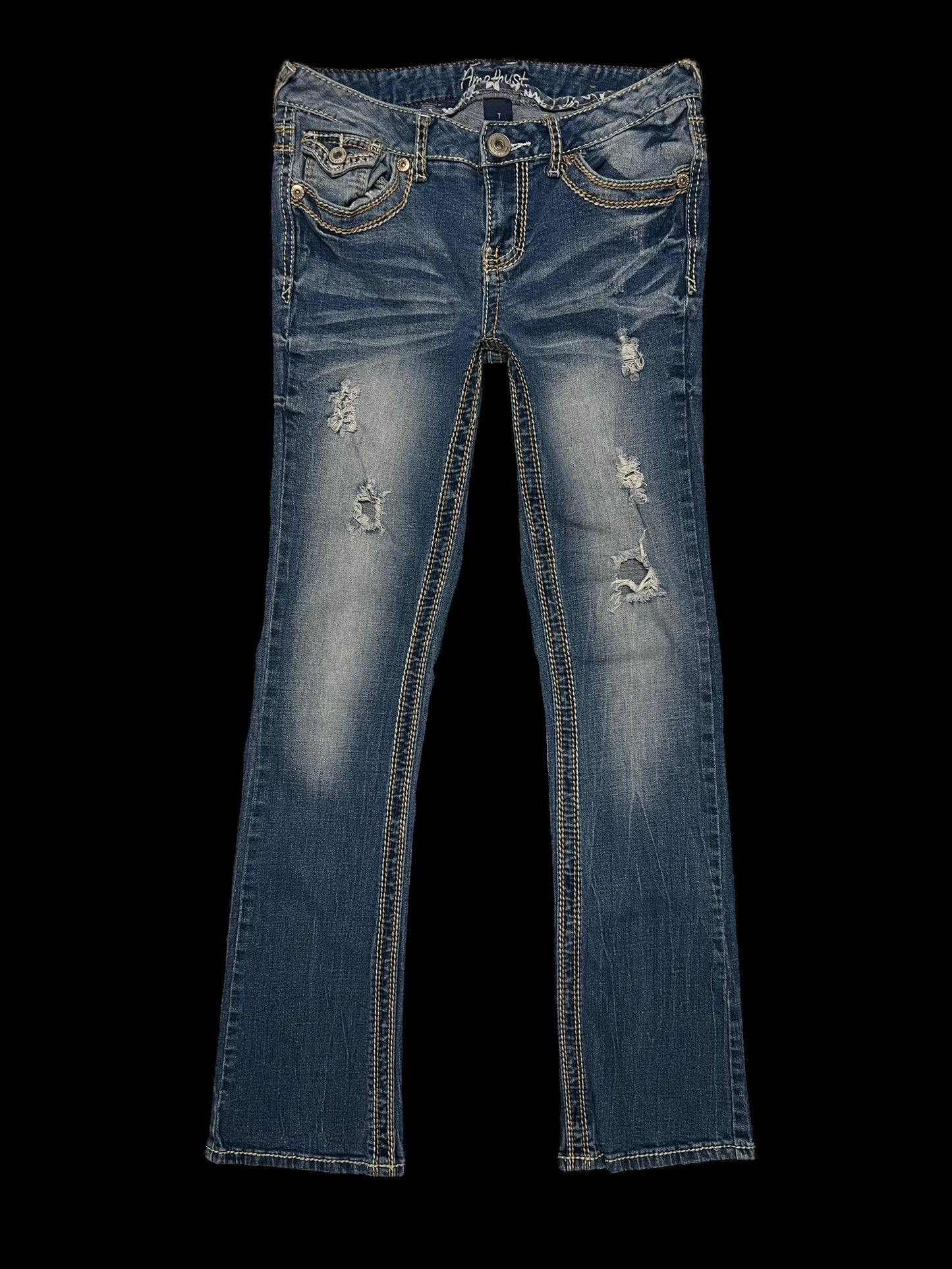 Low rise jeans