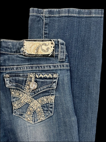 Embellished jeans