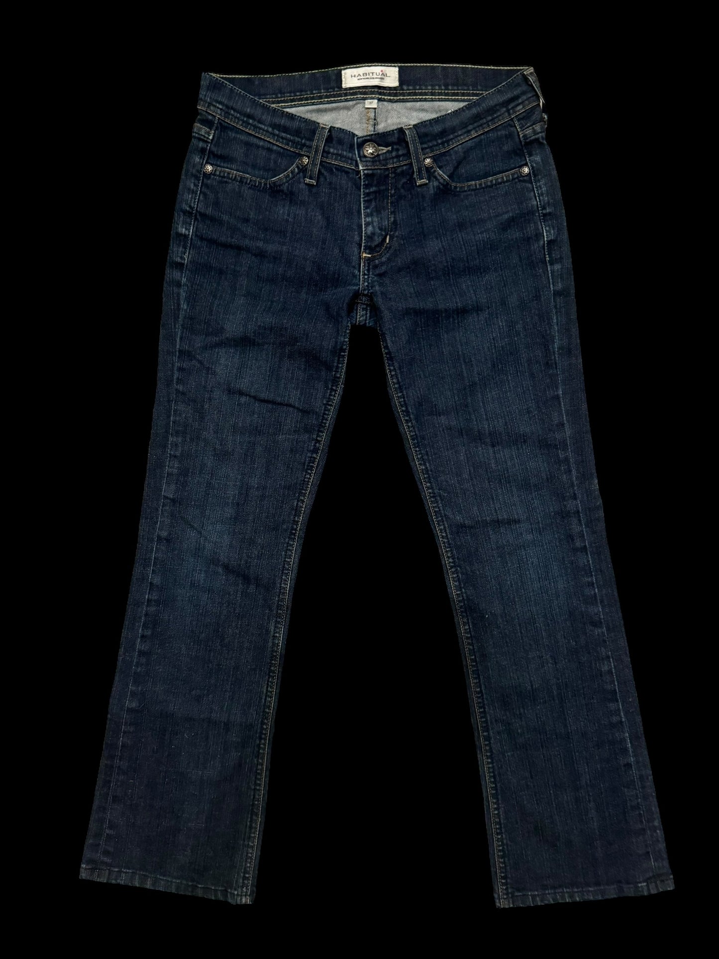 Cross low-rise jeans