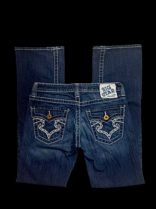 Low rise jeans