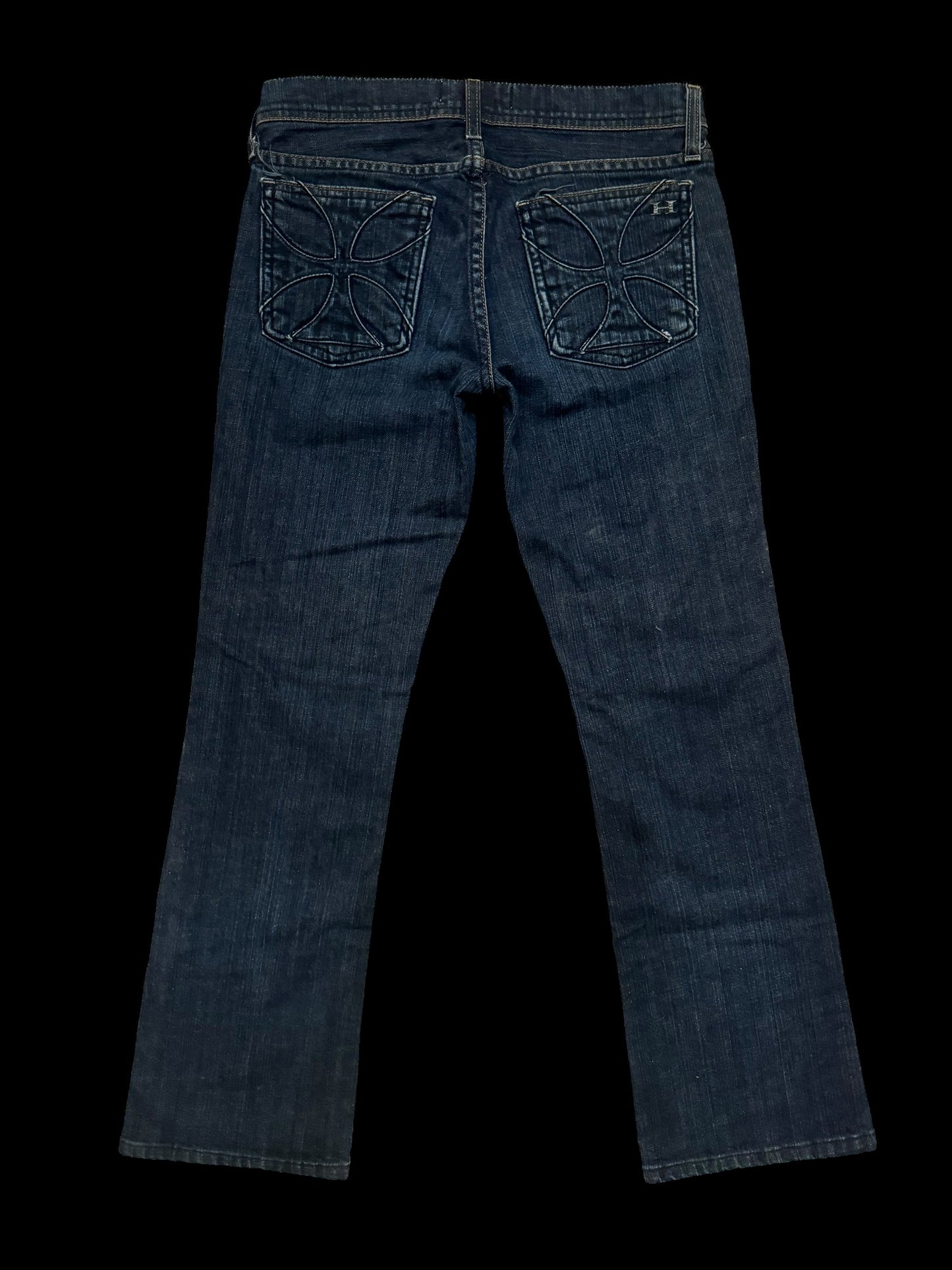 Cross low-rise jeans