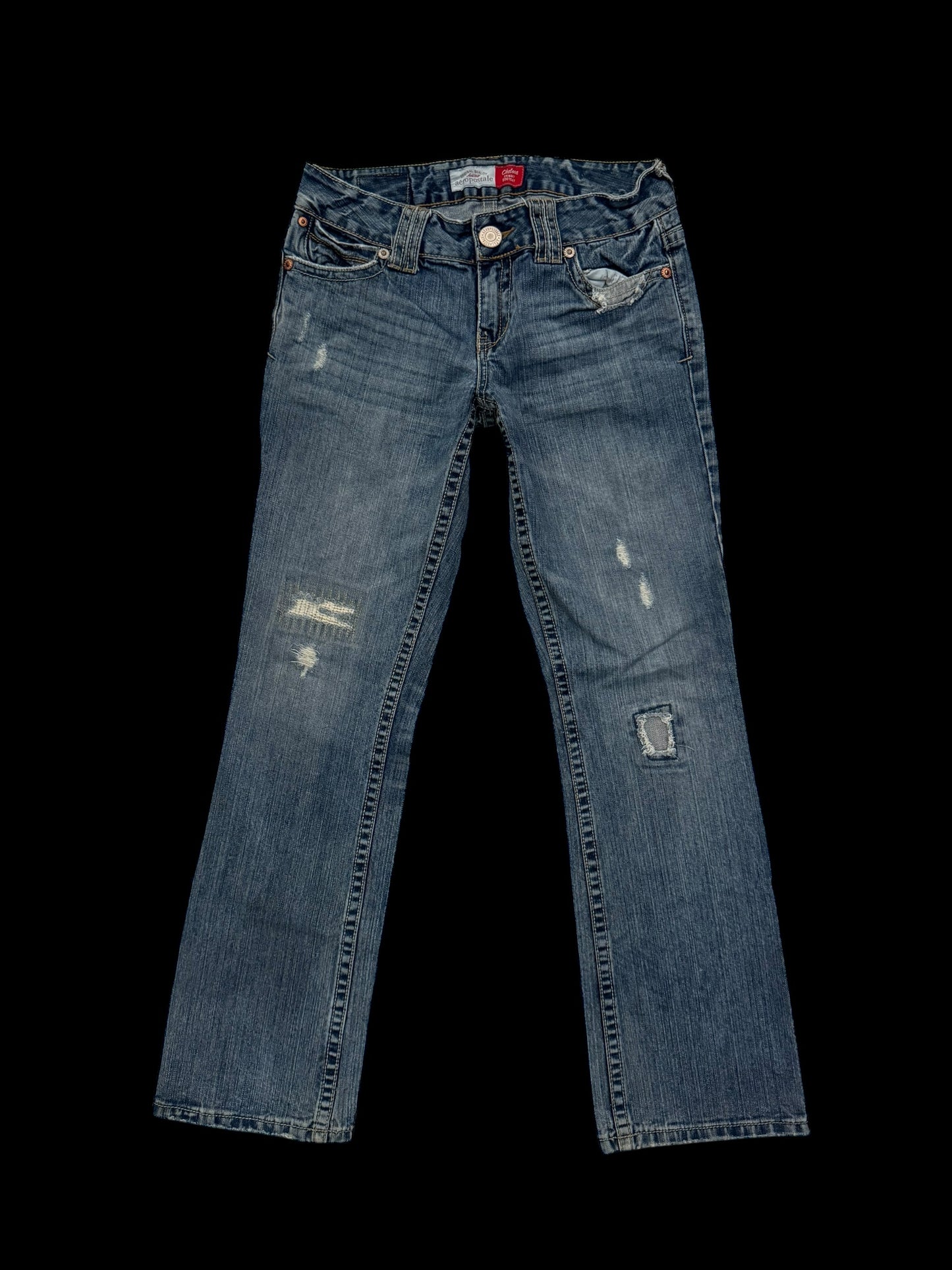 Low rise jeans