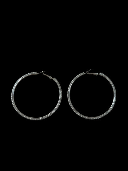 Rhinestone hoops