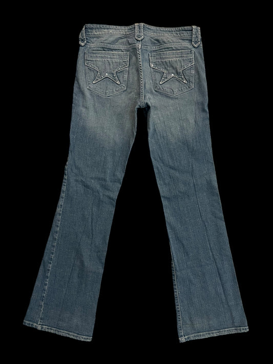 Star embellished jeans