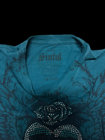 Sinful embellished top
