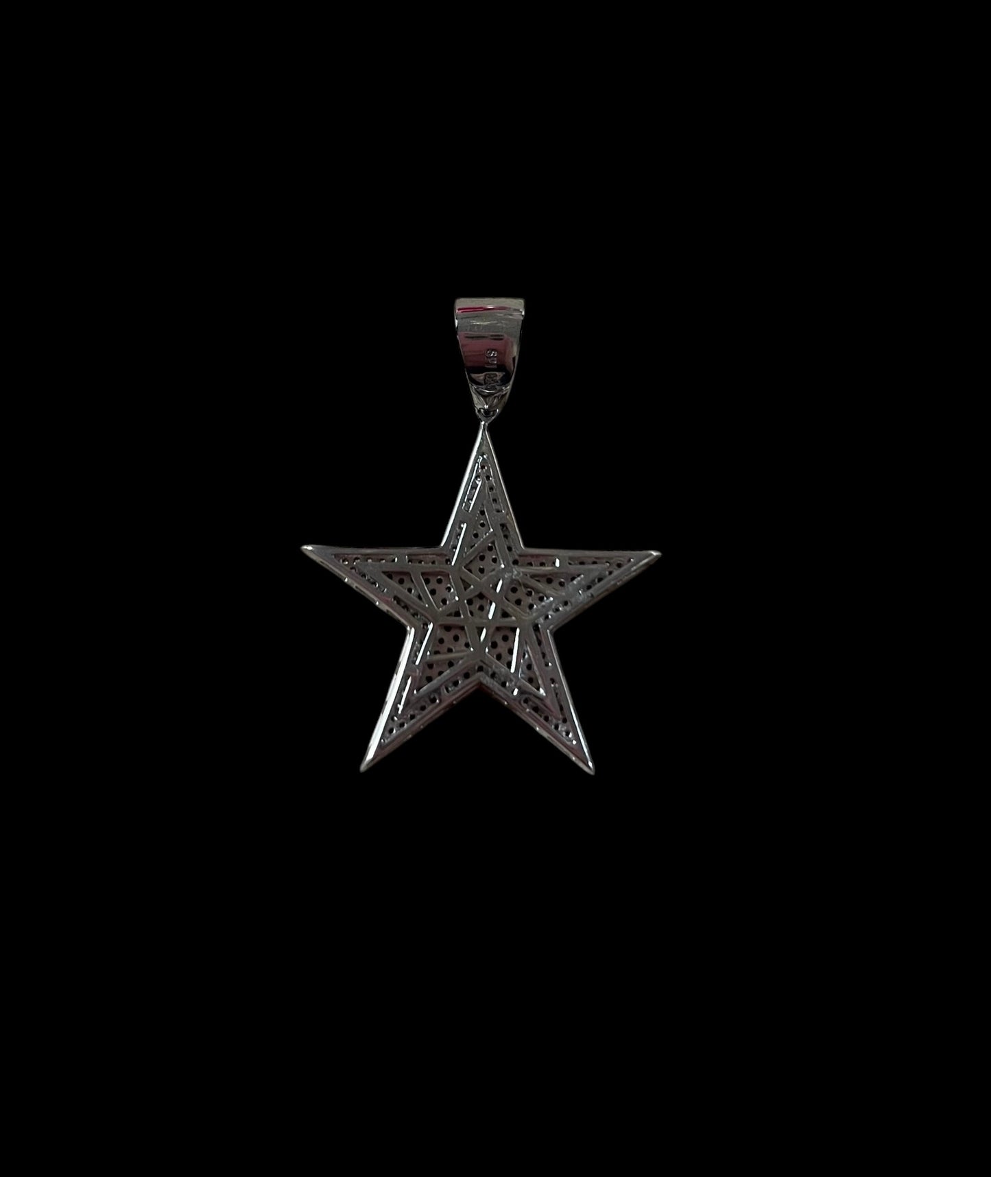 Crystal star pendant