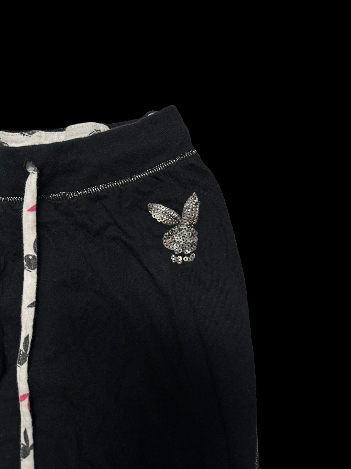 Playboy sequin capris pants