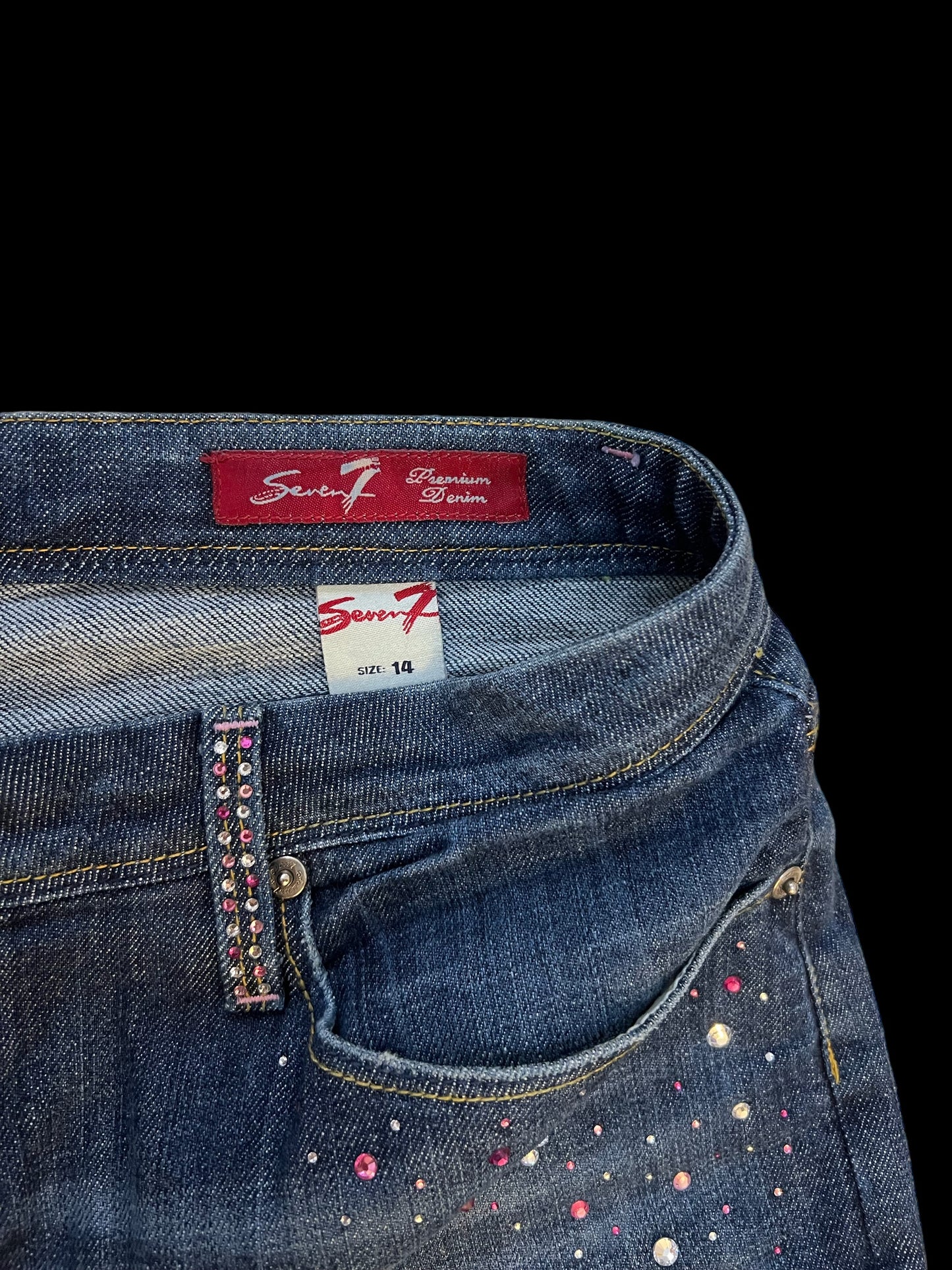 Bedazzled jeans