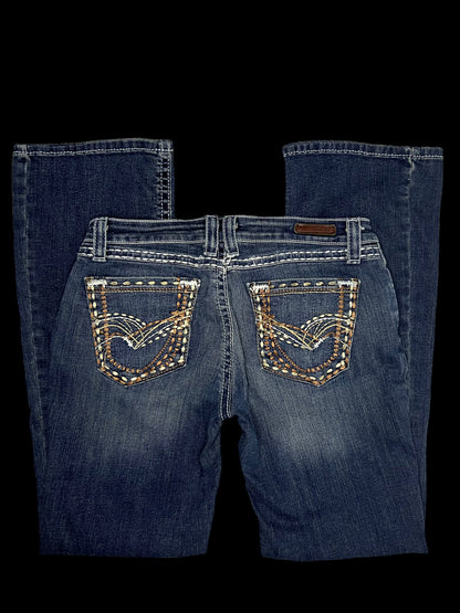 Low-rise wrangler jeans