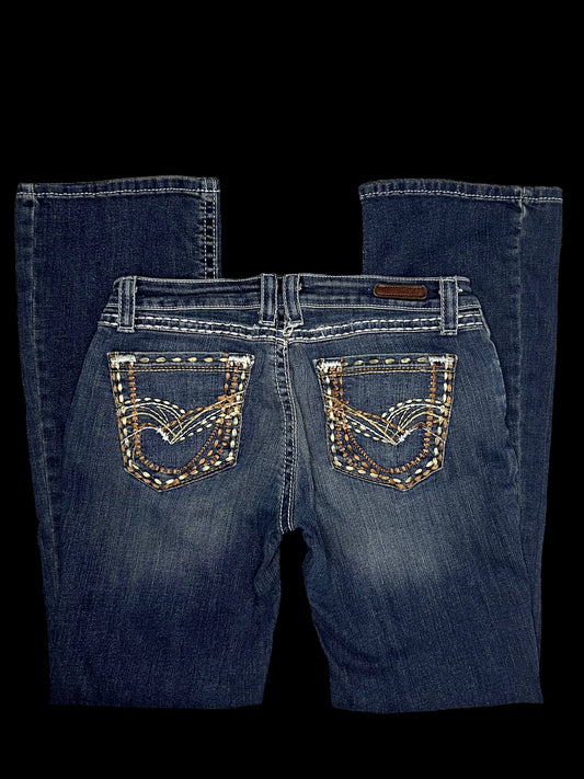 Low-rise wrangler jeans