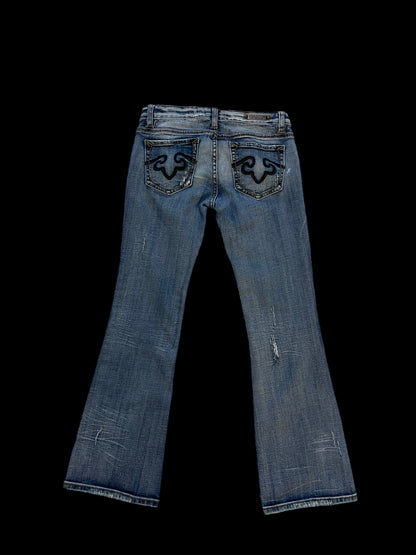 Boot-cut jeans