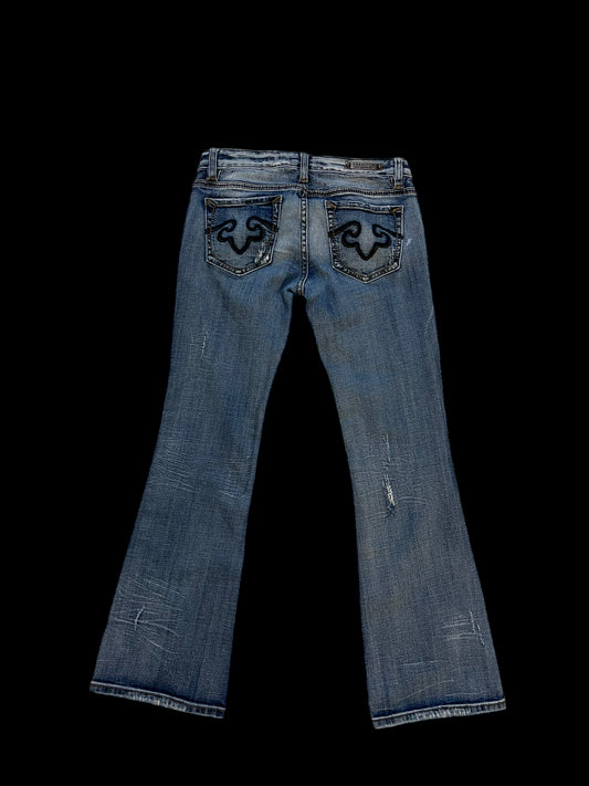Boot-cut jeans
