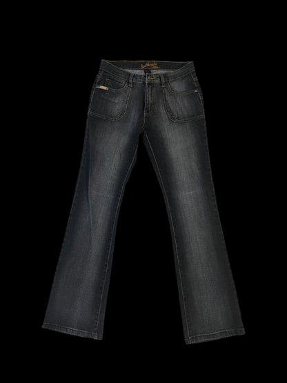Grey gradient jeans