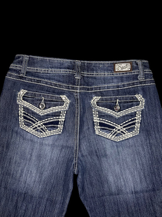 Embroidered jeans