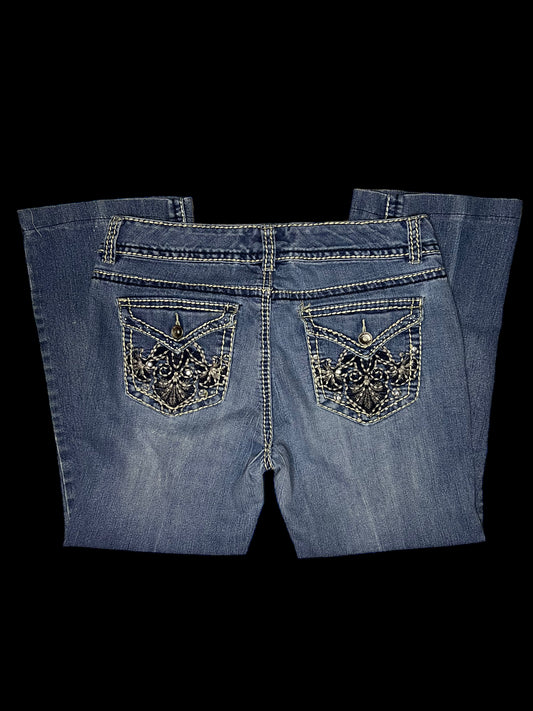 Embellished jeans